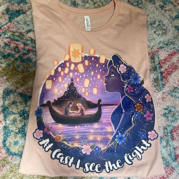 Disney Tops - Disney Small Shop Rapunzel Shirt Floating Lanterns